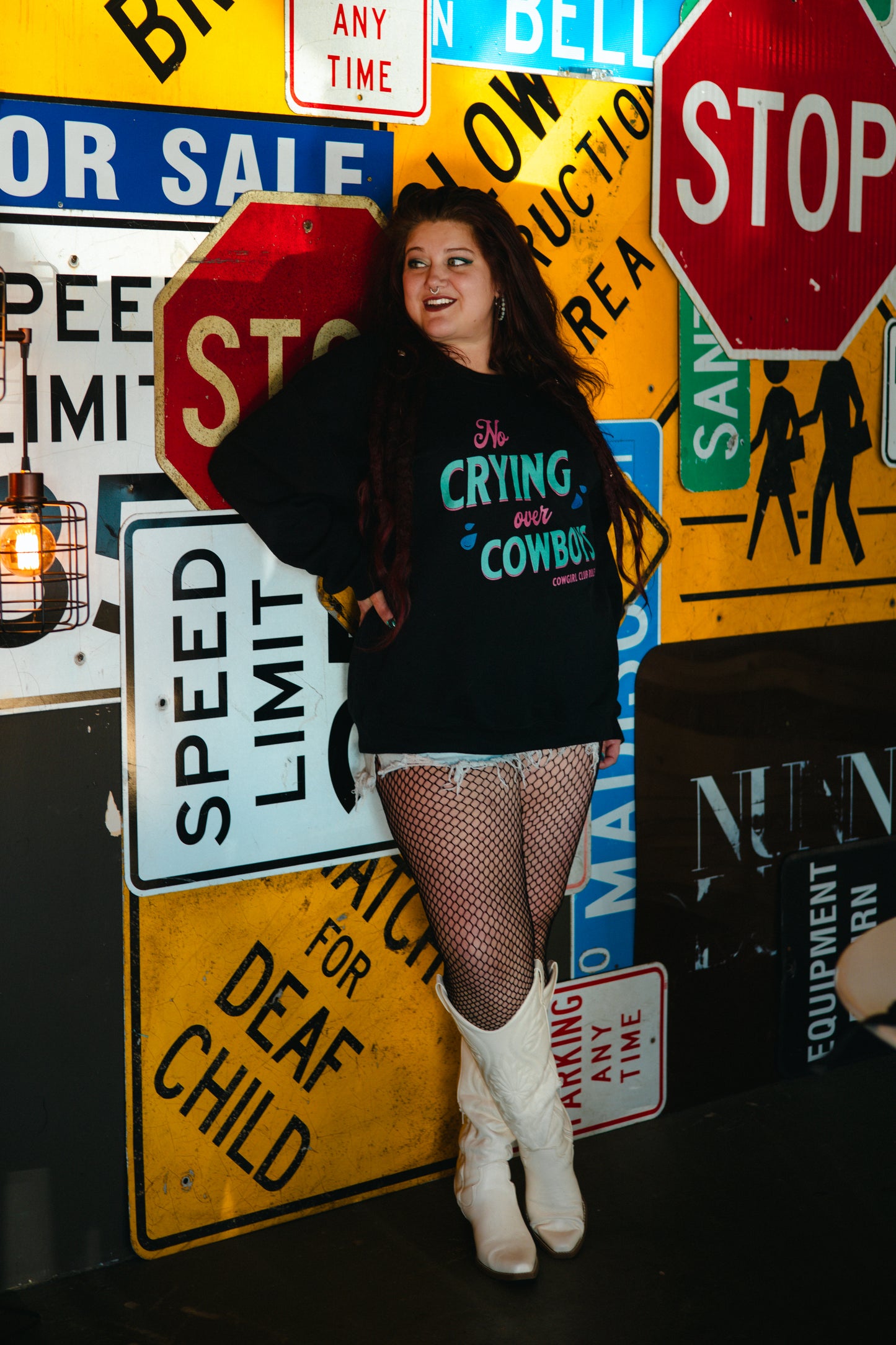 No Crying Unisex Sweatshirt